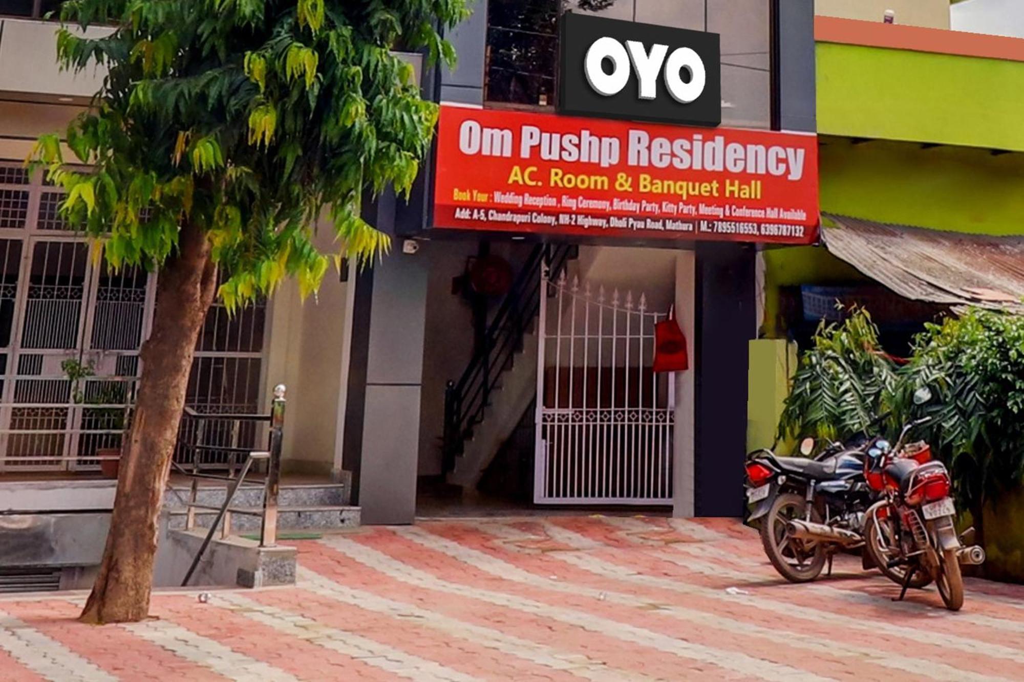 Hotel O Om Pushp Residency Mathura Exterior photo